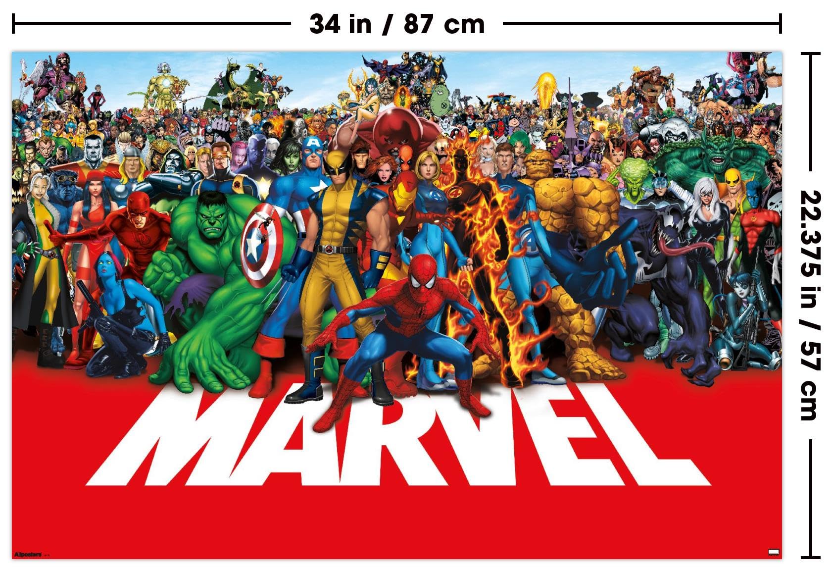 Amazon.com: Trends International Marvel Publishing - The Marvel