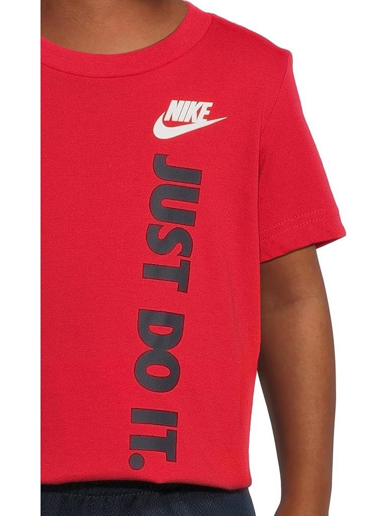 Navy Nike Sportswear Gfx Mesh Short Set (Toddler)