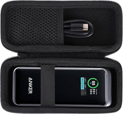 khanka Funda de viaje rígida de repuesto para Anker Prime Power Bank 12000mAh 130W20000mAh, 200W