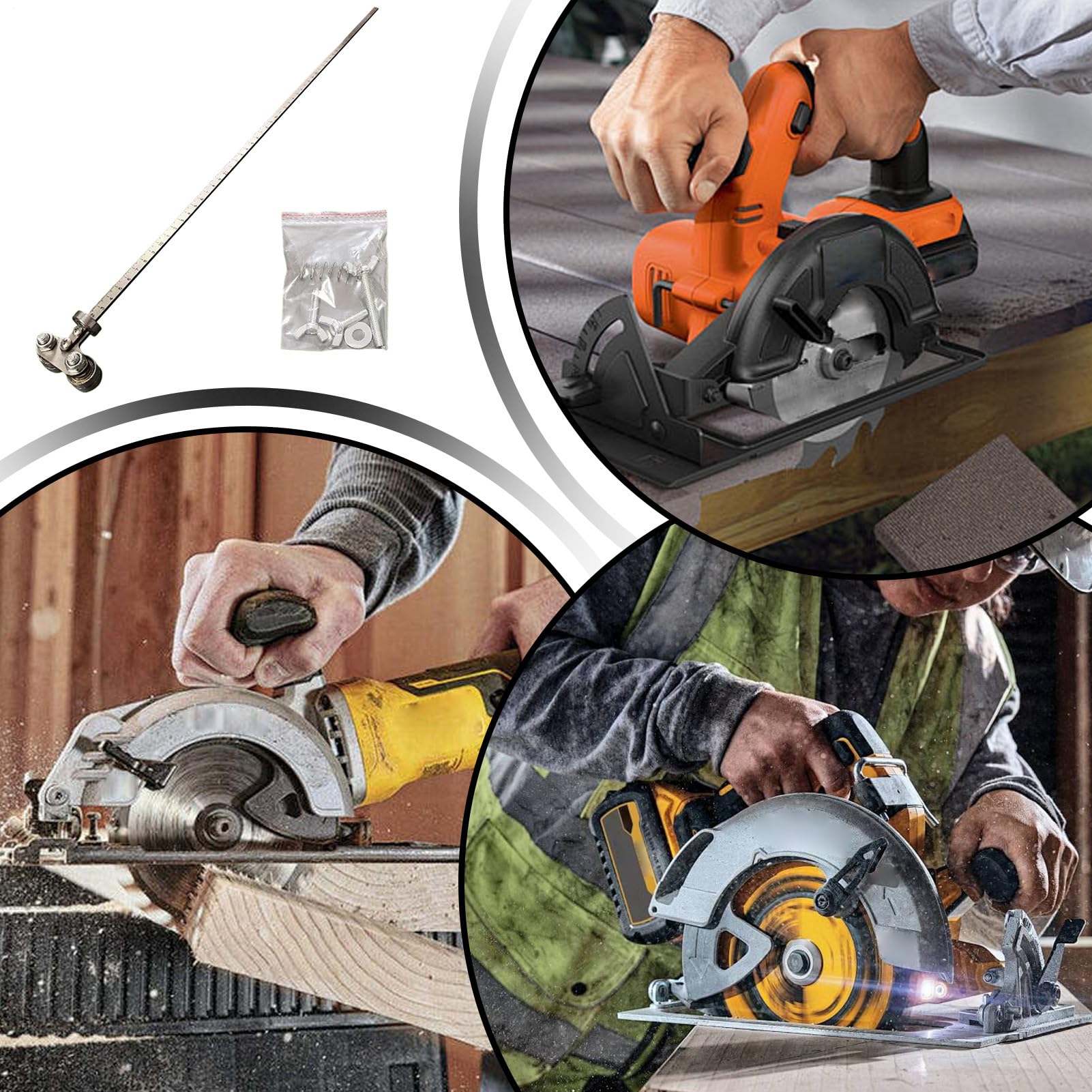 Guida Di Misurazione E Posizionamento Calibro Per Taglio E Misurazione Con | Utensile Da Taglio Guida Rotaia Per Officine Edili Falegnameria Carpenteria Lavorazione Metalli