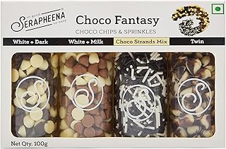 Choco Chips Sprinkles - Choco Fantasy, 100g | Cakes and Cupcakes Decoration Kit