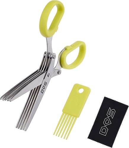 Tijeras para hierbas aromáticas, color verde, Verde lima (Lime Green)