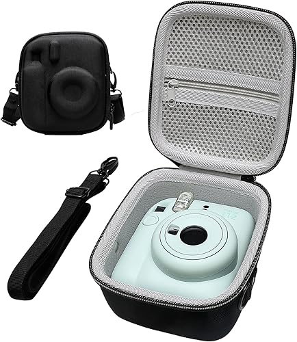 Miniatura 8 de XANAD Funda rígida compatible con Fujifilm Instax Mini 1211  evo  109  87 y para cámara instantánea Fujifilm Instax Mini 99 con correa para el