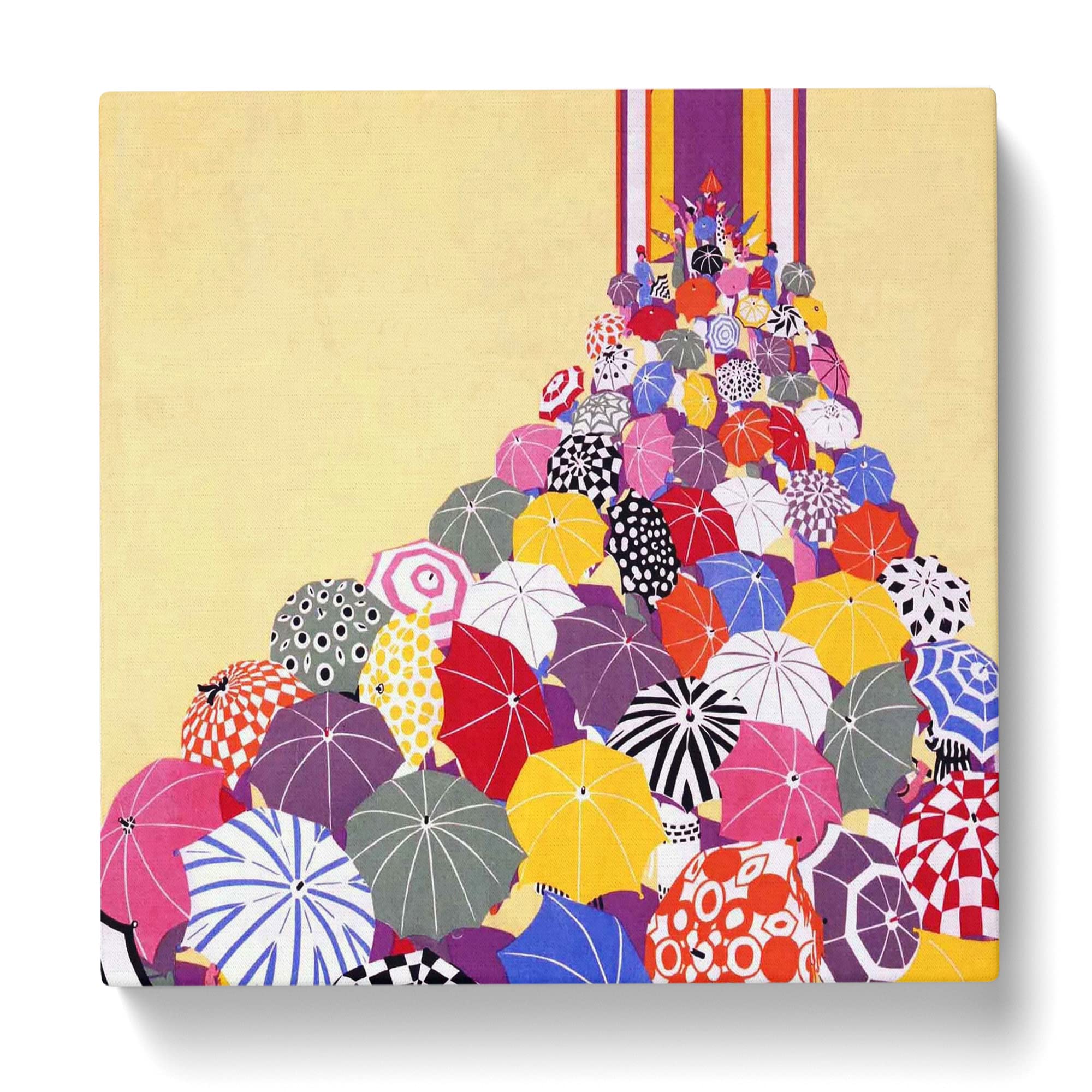 London Underground Canvas Print, Mixed, 35L x 35W cm - Image 3