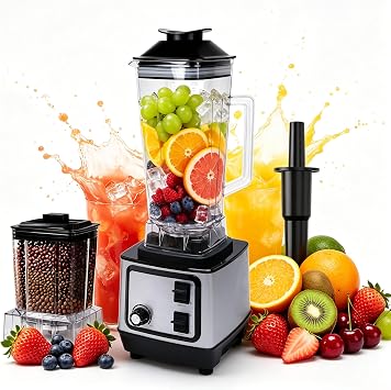 Blenders for Kitchen, High Speed Professional Smoothie Maker Food Processor