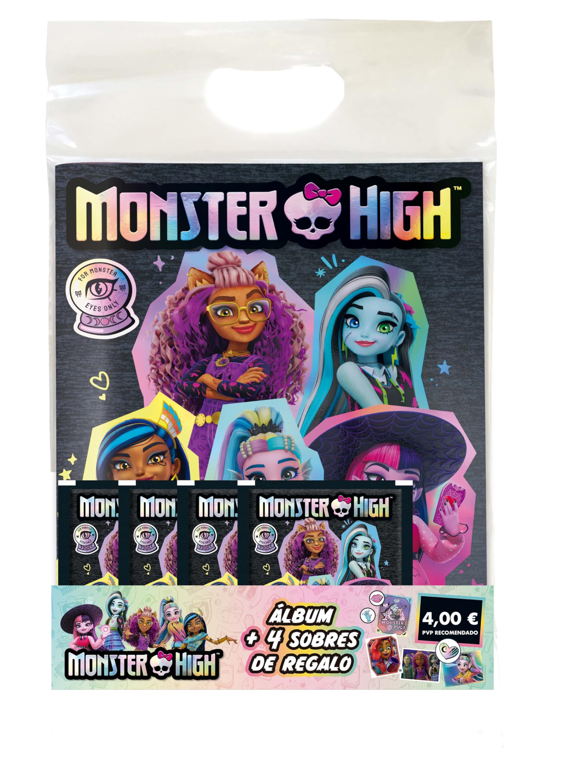 Monster High- Starter Pack, Multicolor (PANINI 004797speggss)