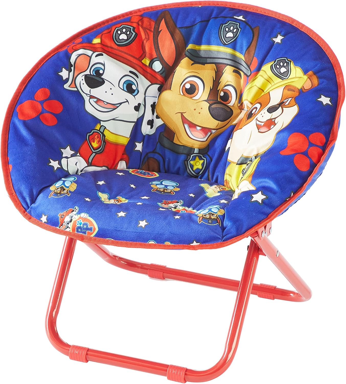 Idea Nuova Saucer Chair, Paw Patrol/Blue Paw Patrol / Blue