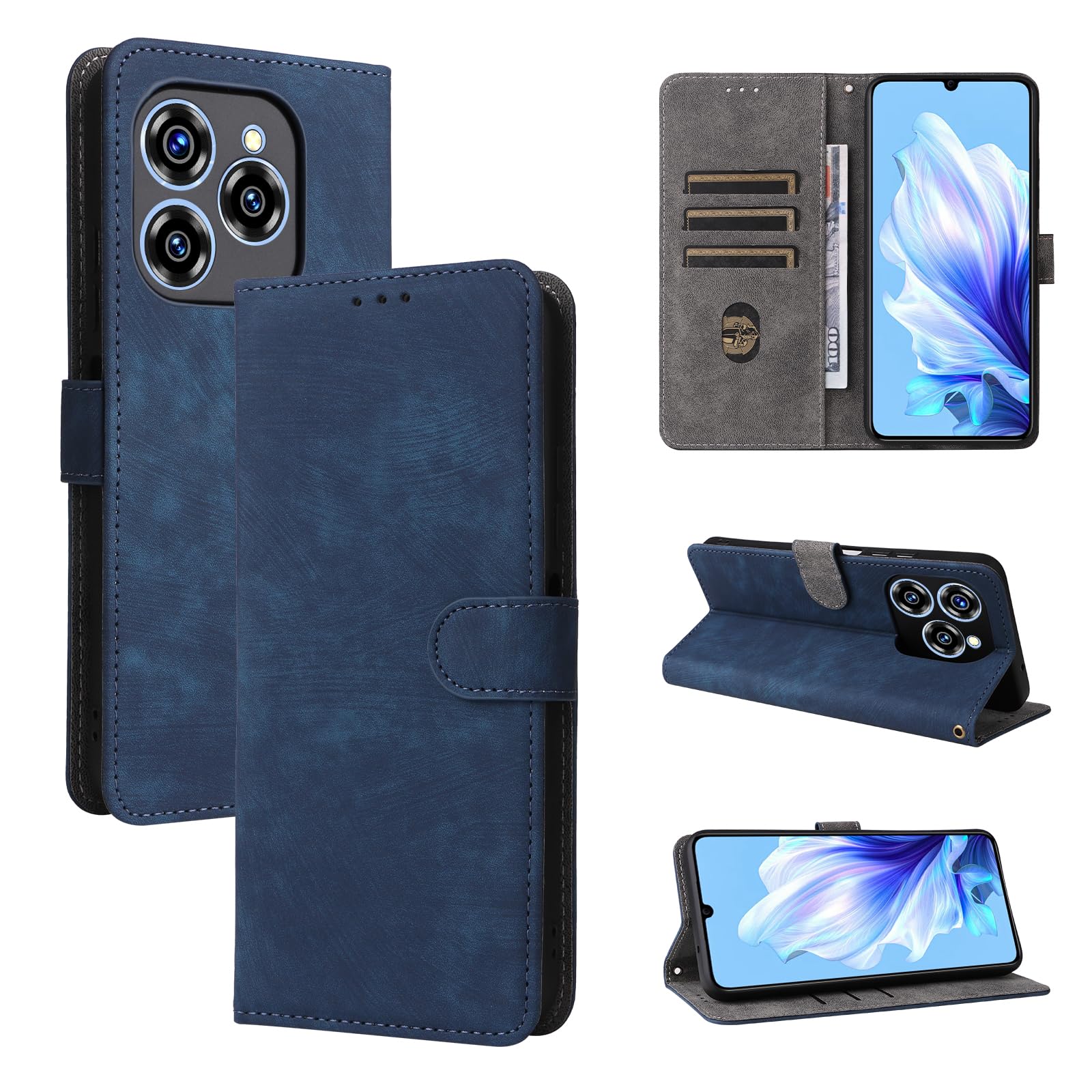 NEXCURIO Custodia a Libro Cover Portafoglio per Sasung Galaxy A12