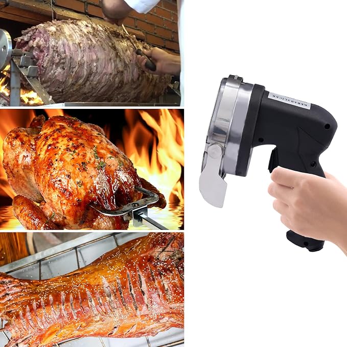Cortadora eléctrica profesional de kebab y shawarma miniatura 6