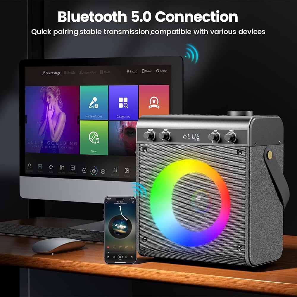 KARAOKE デジタル音源 1 TAV A/B & 2 TAV A Amazon.co.jp: HiFiパワーホームアンプ Bluetoothオーディオ