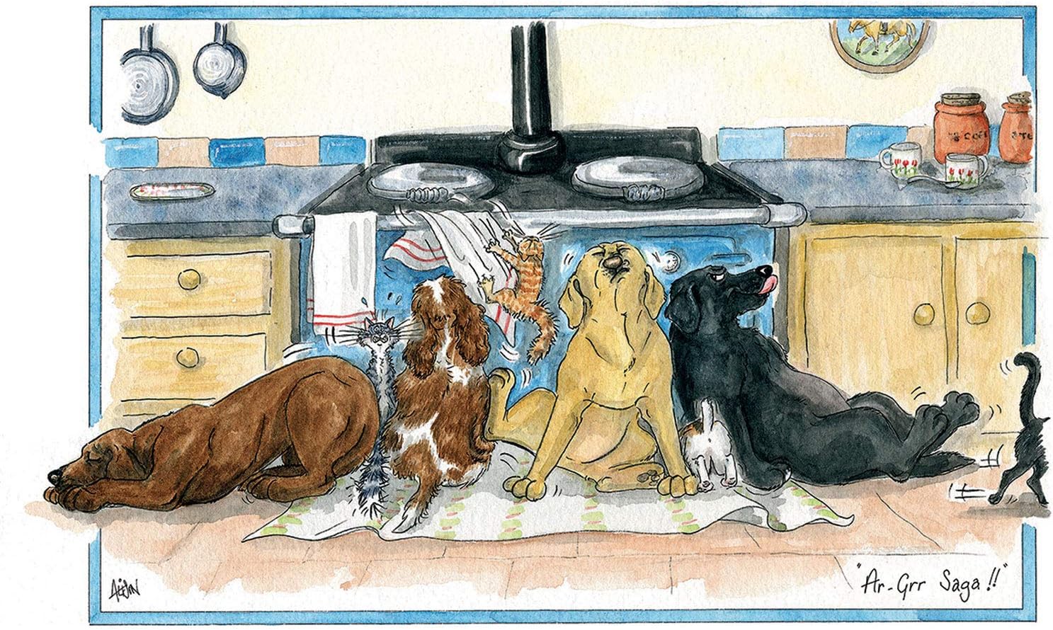 Aga saga by Alison's Animals