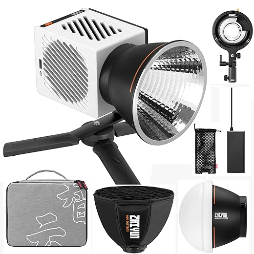 Masturbador De Onahole En Oferta Zhiyun Molus G60 Combo, Luz De Vídeo Bicolor, 300 G Portátil 60 W Cob Led Iluminación De Salida Continua, Cri≥96, Tlci≥97, Control De Aplicación Bluetooth