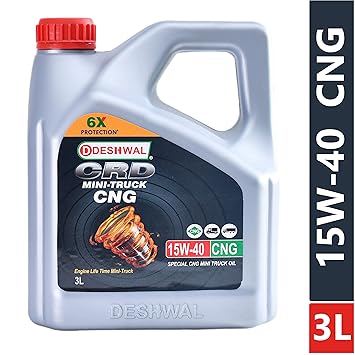 DESHWAL 15W-40 CRD MINI TRUCK SPECIAL CNG MINI TRUCK OIL (3LTR)