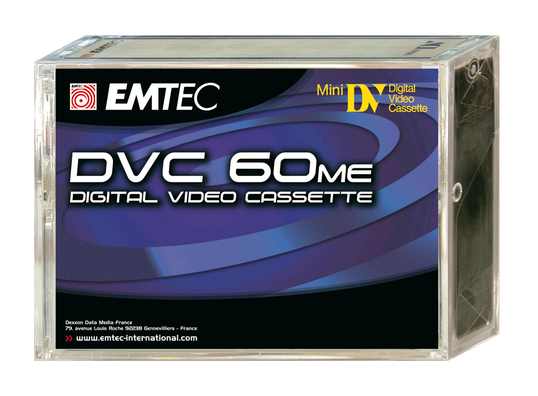 Emtec DVC 60 DV Mini Digital Video Cassette