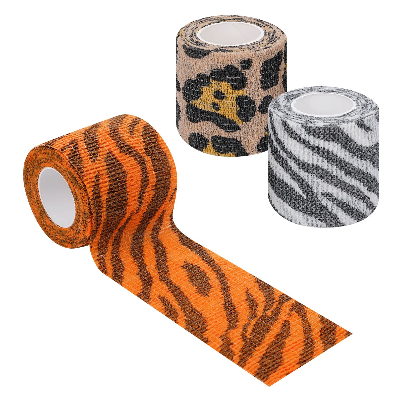 Benda Elastica Coesiva - 8 Rotoli Da 2.5 Cm X 4.5 M Per Sport E Medicazione - Foto 3