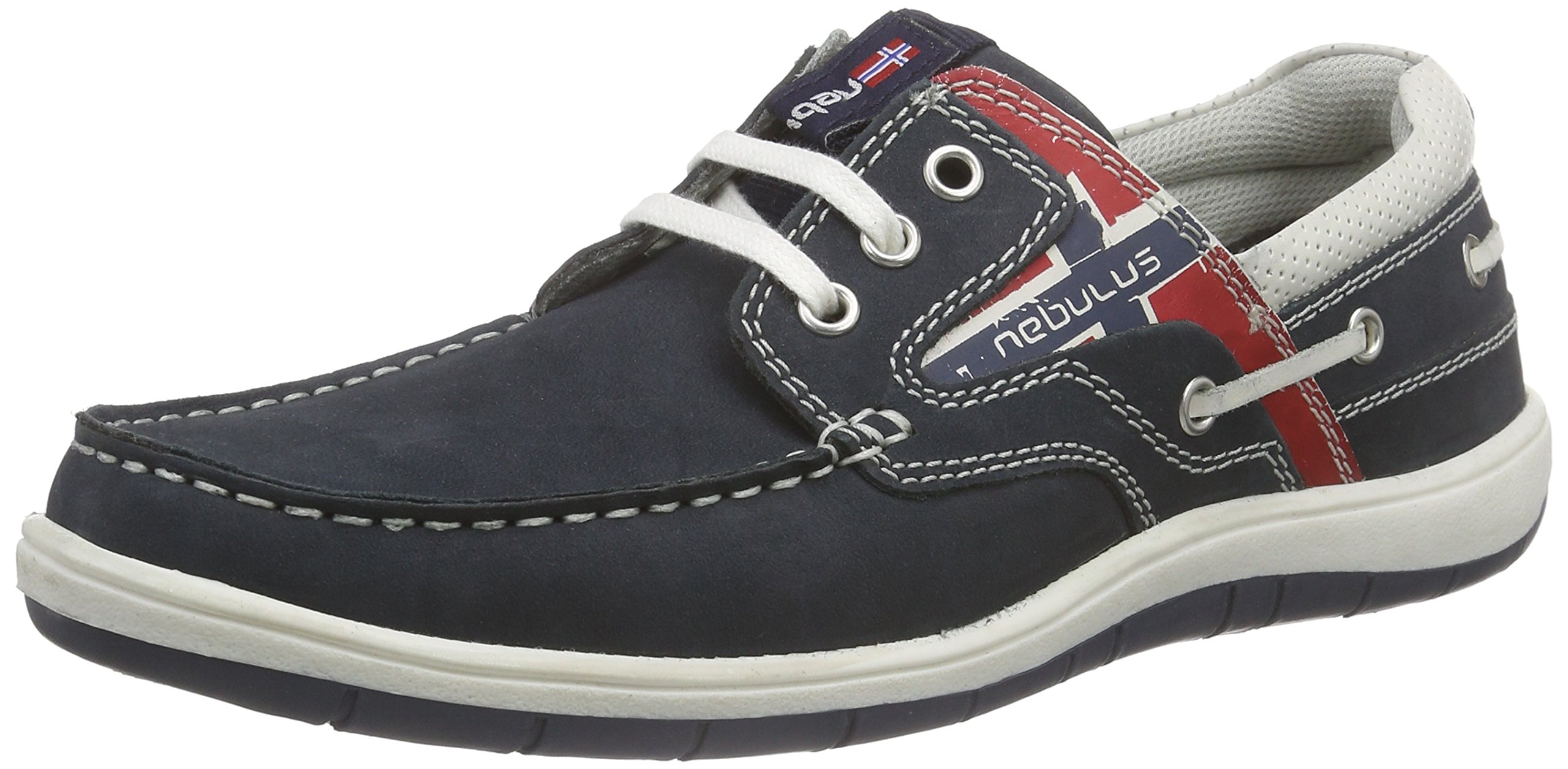 Nebulus Leder - Bootsschuhe Riva, Schuhe, Sneaker, Leder (T155)