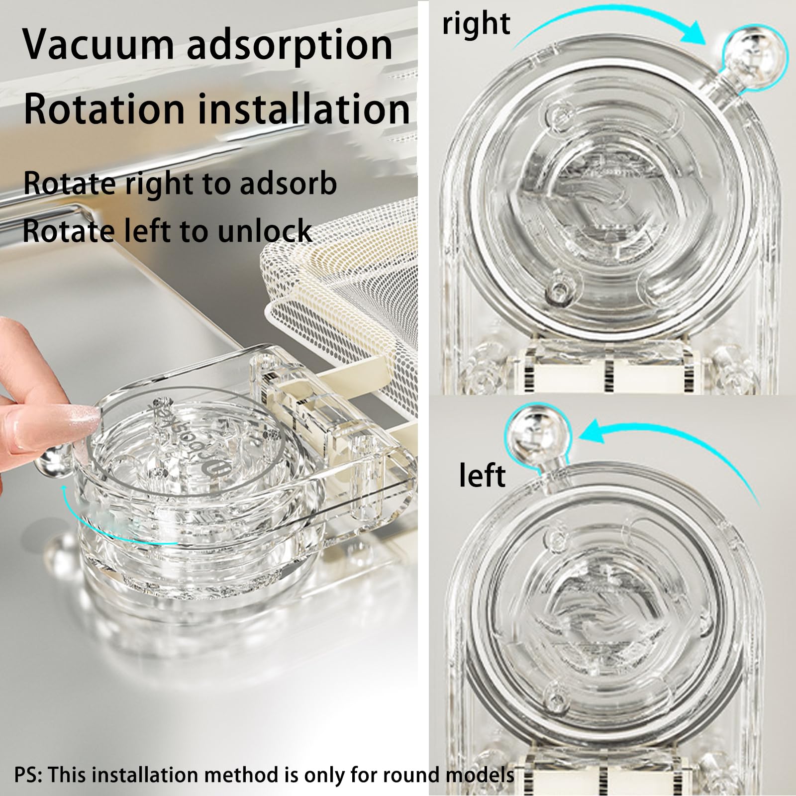 Filtro Di Scarico Per Lavello Con Ventose - Include 50 Sacchetti Filtranti - Foto 5