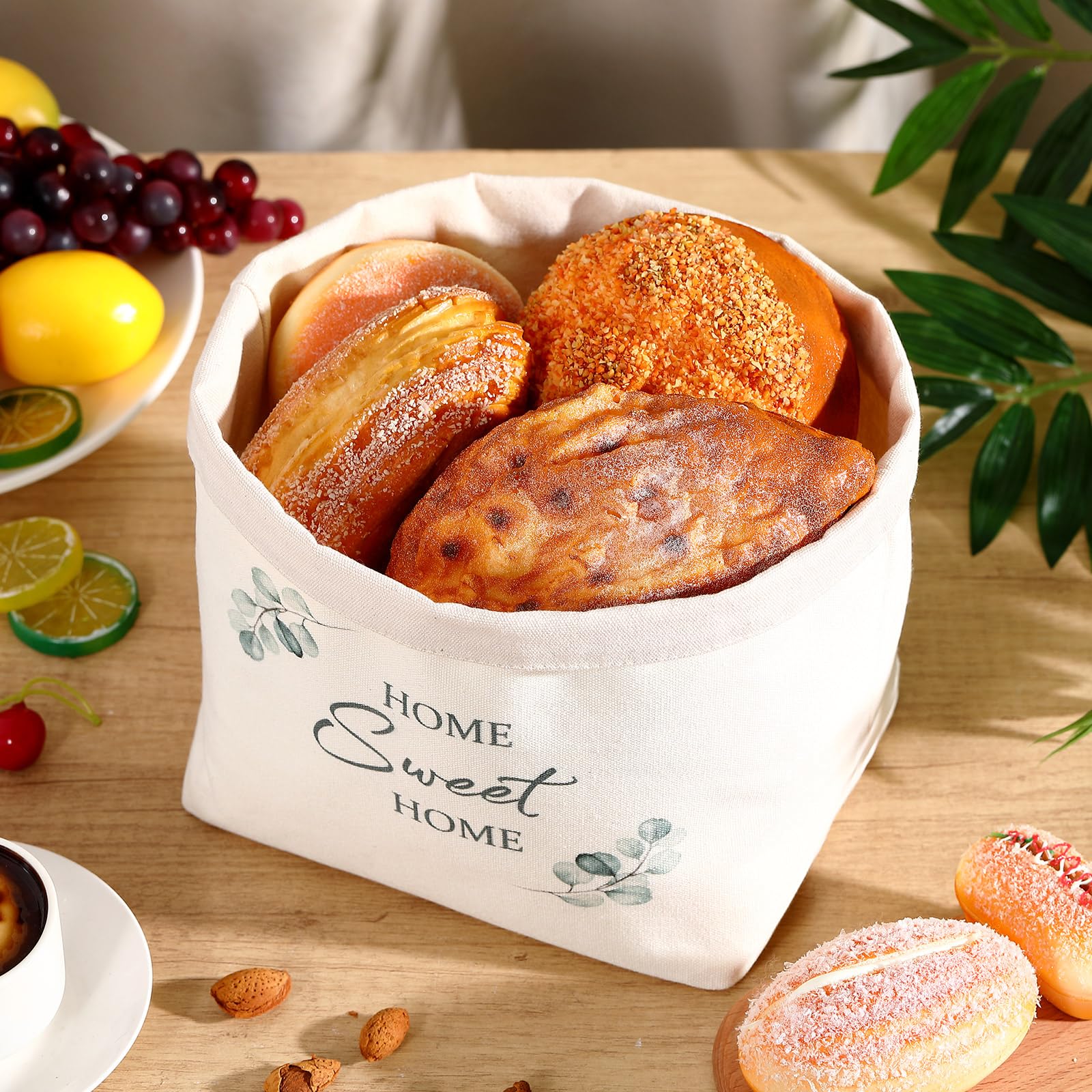 Xuniea Cestino de Pane de Home Sweet Home Regalo per Trasloco