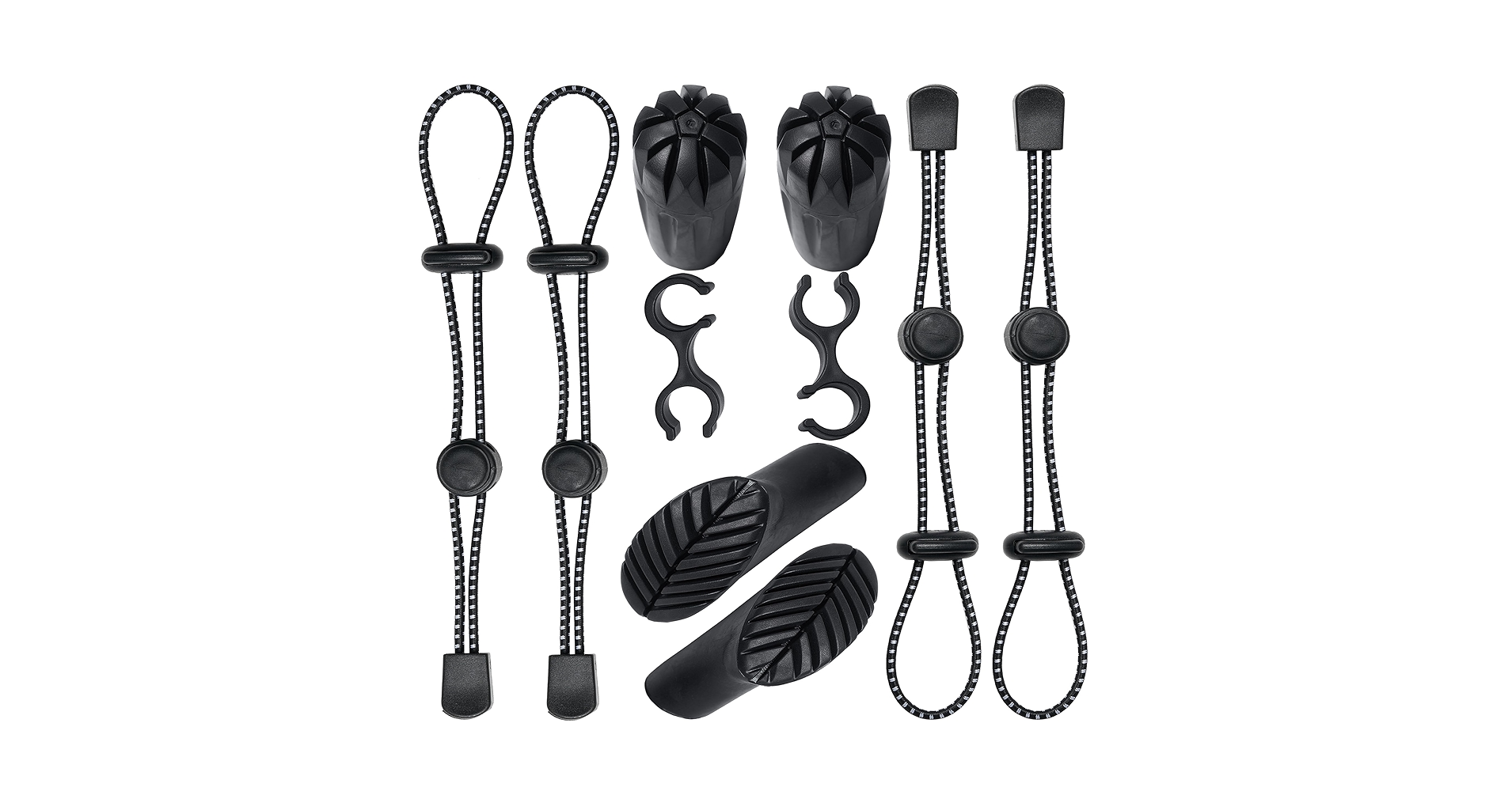 4Pcs Backpack Hiking Stick Holder Straps, Elastic ... - Amazon.com