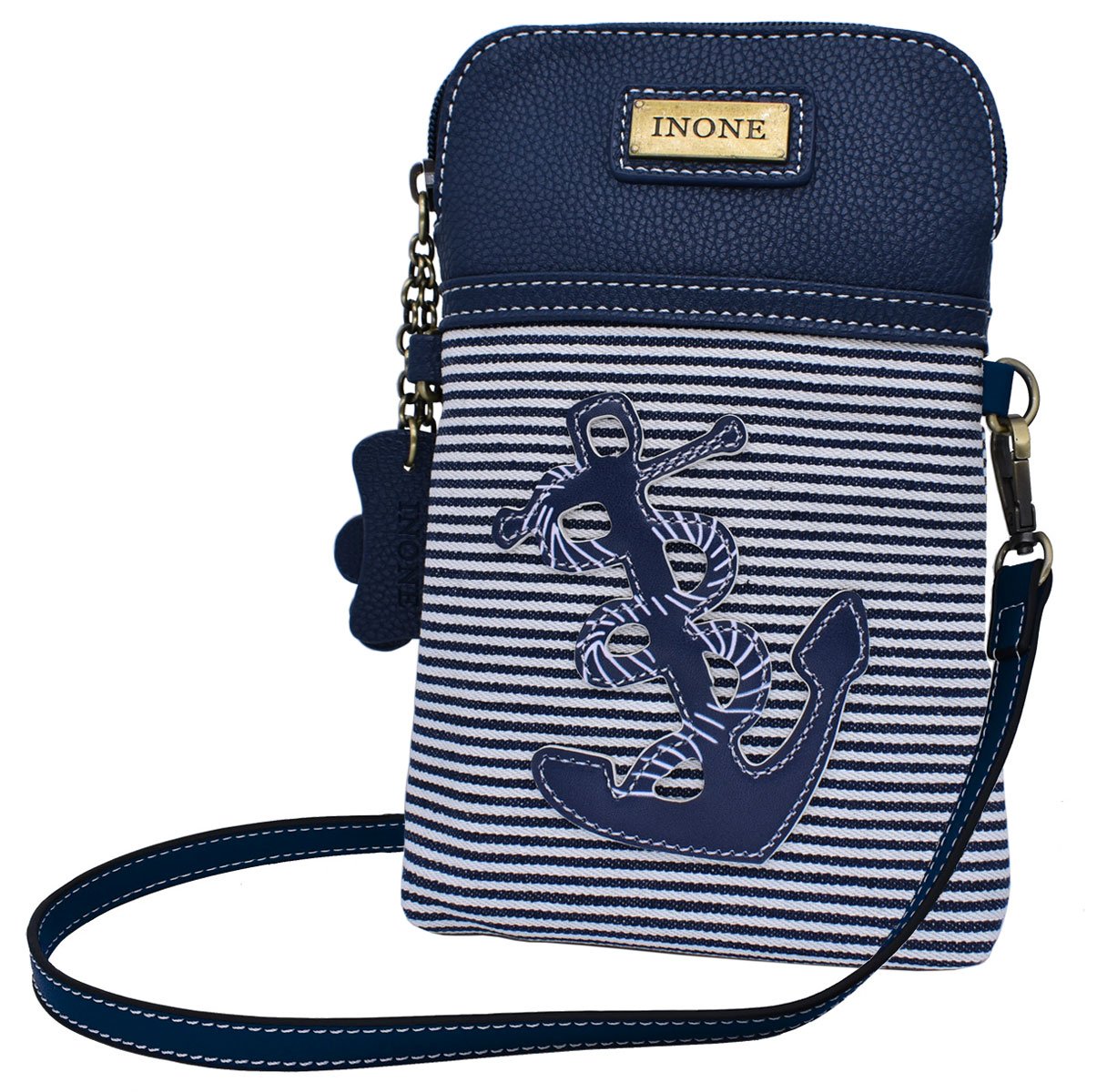 inOnewomens Handbag Anchor Blue Anchor 5.9 * 8.8inch