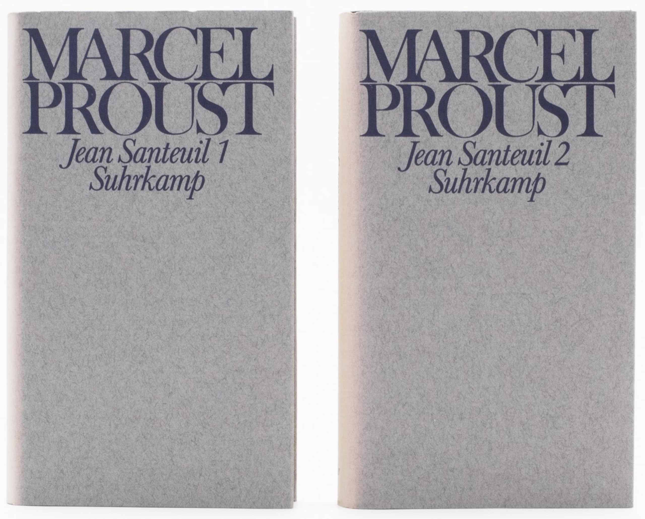 Werke. Frankfurter Ausgabe: Werke III. Band 1 und 2: Jean Santeuil