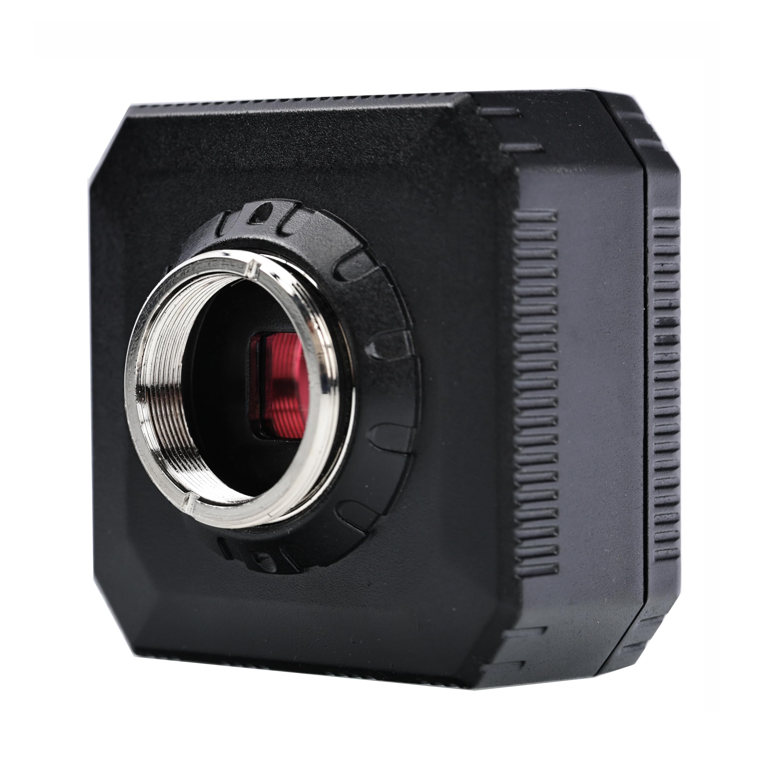 Rosfix Mikroskop cyfrowy Earth Pro MCEP-0.5X-PZRR + 56 x lampa pierścieniowa LED + kamera mikroskopowa Orion Pro | zoom 7-45x | uchwyt C | regulowane ramię | idealny do elektroniki i laboratoriów