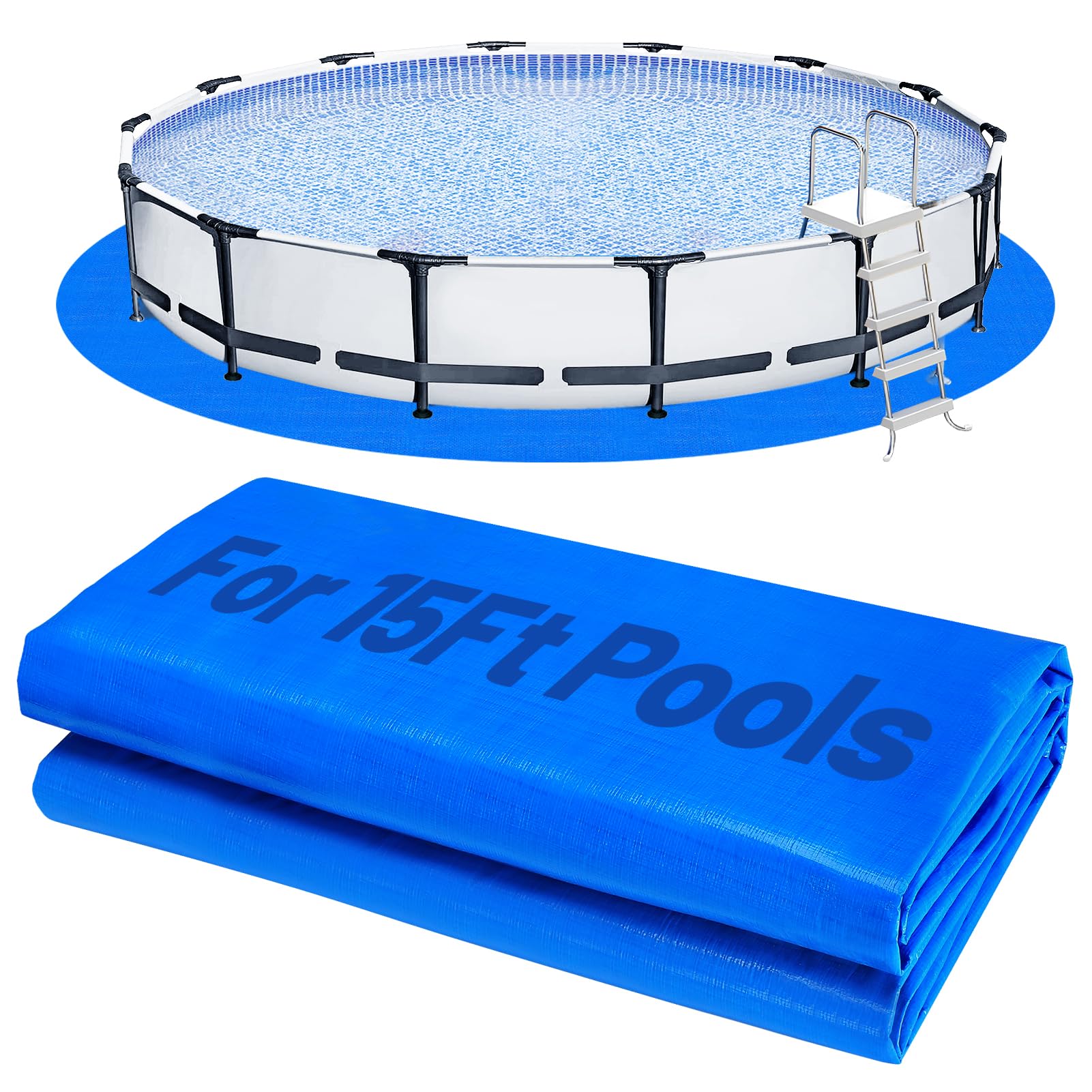 Aulock Heavy-Duty 15ft Pool Liner Pad