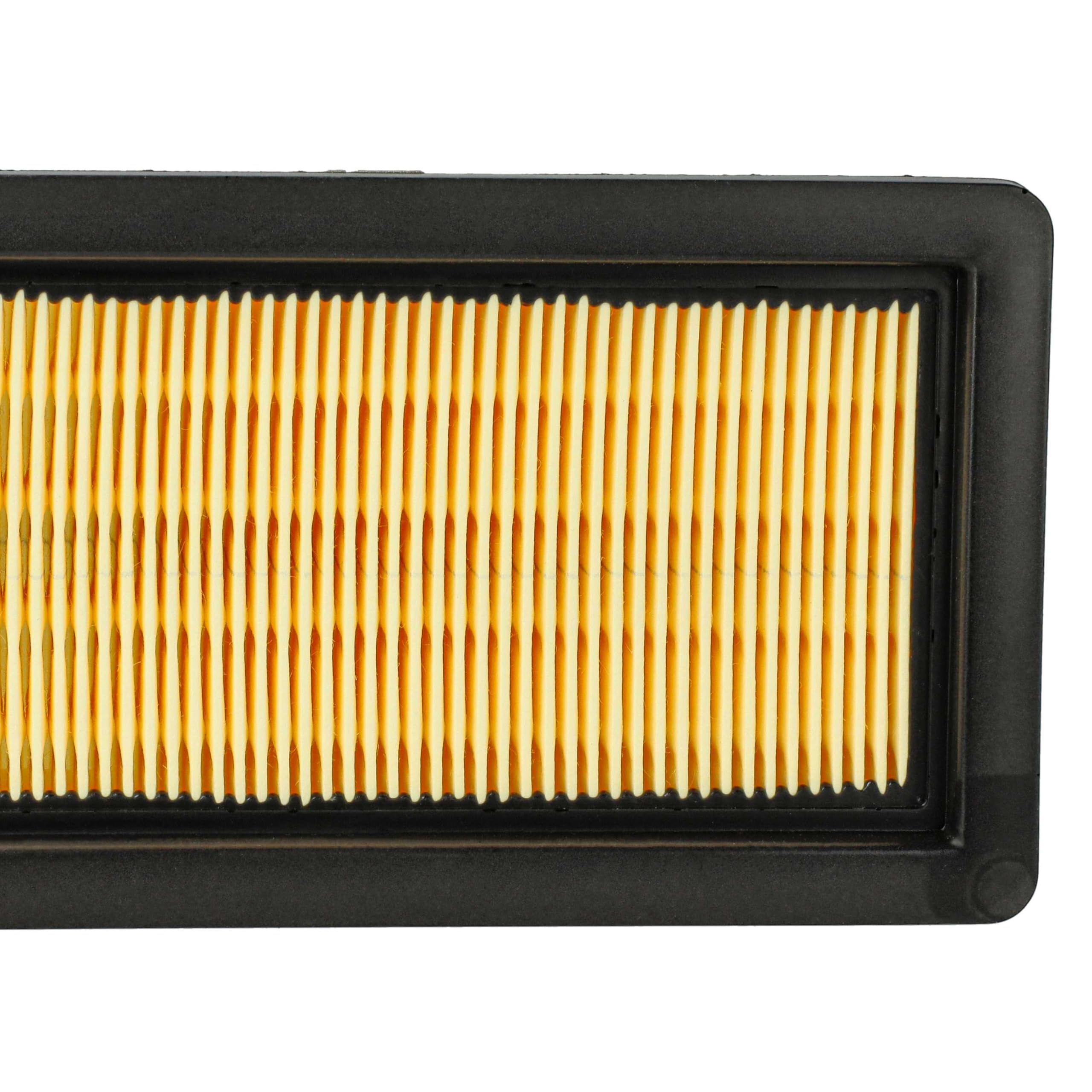 vhbw 3x filtro a pieghe piatte sostituisce Kärcher 6.414-971.0 per aspirapolvere - Elemento filtrante