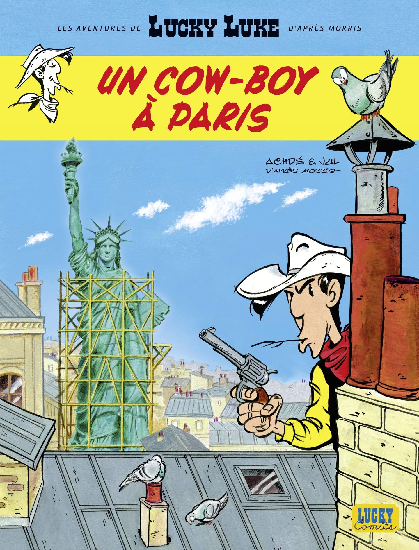 Les Aventures de Lucky Luke d'après Morris - tome 8 - Un cow-boy à Paris (Aventures de Lucky Luke d'après Morris (Les)) (French Edition)