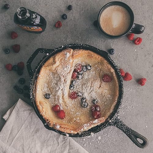 Miniatura 11 de Backcountry Iron Sartén redonda de hierro fundido pre-sazonado de 12 pulgadas