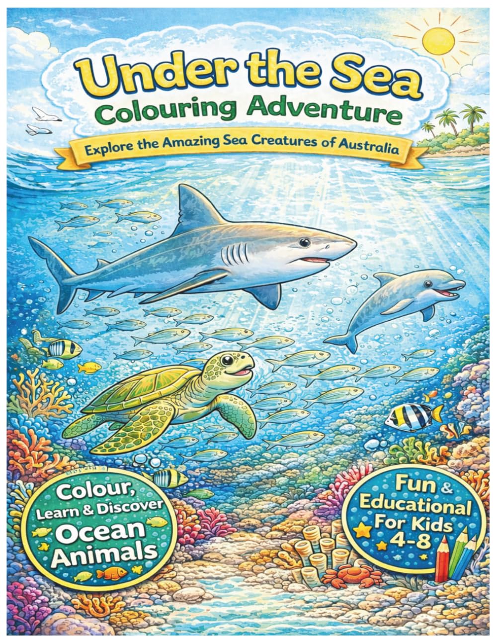 Under the Sea Colouring Adventure: Explore the Amazing Sea Creatures of Australia
