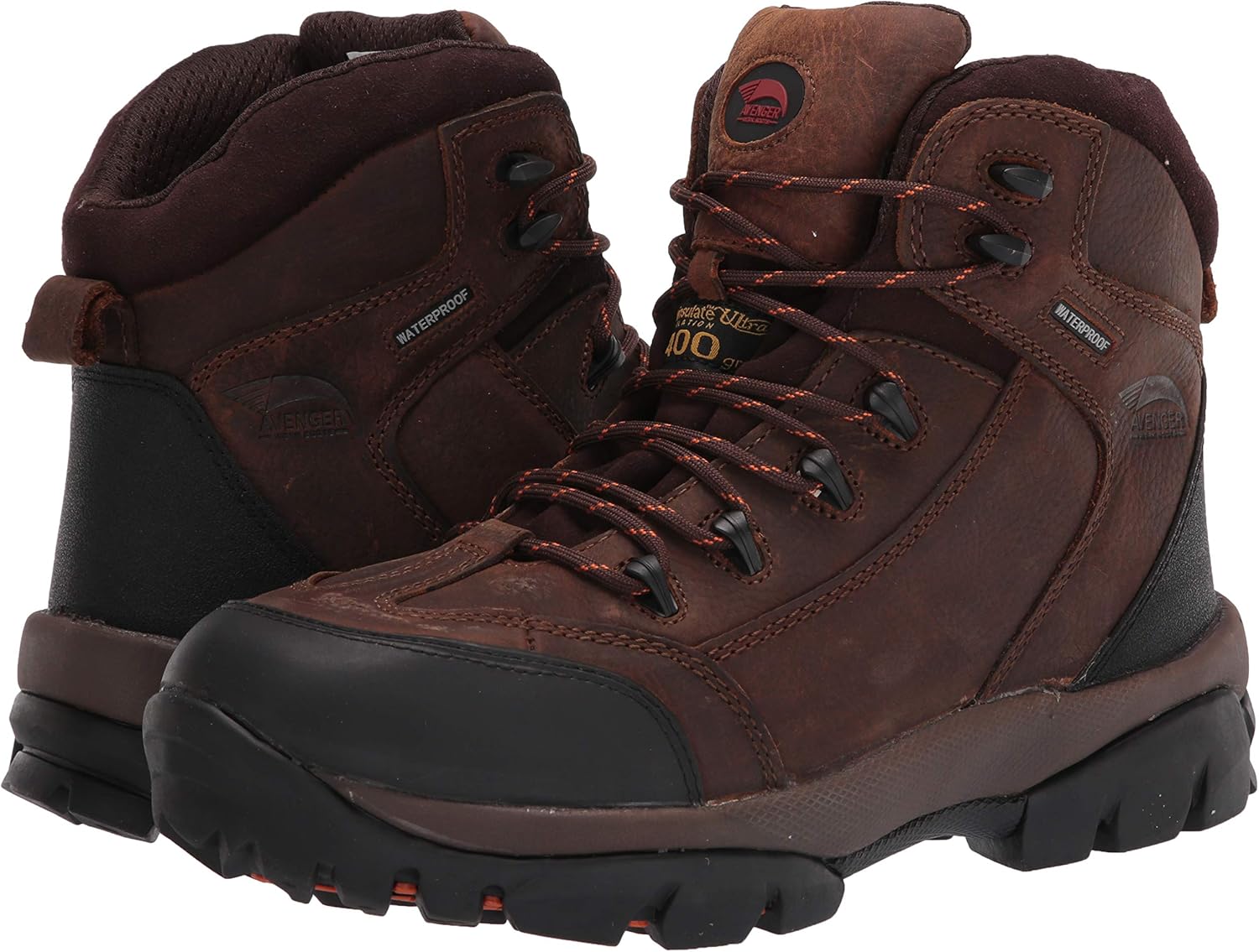Avenger Work Boots Enduro A7264 Men's Comp Toe EH Waterproof Work Boots - Image 7