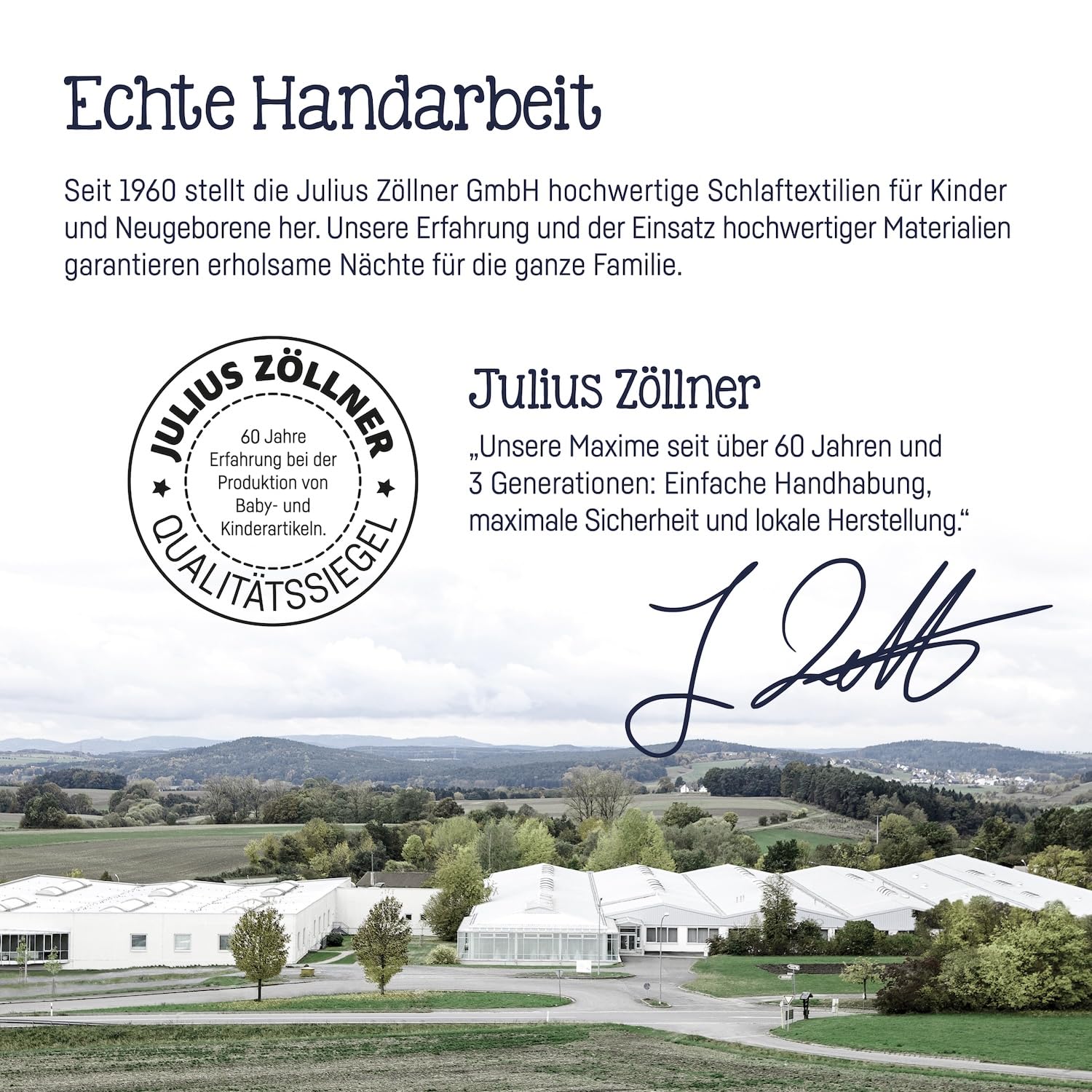 Julius Zöllner Couverture d'allaitement en 100% Coton Jersey Certifié Oeko-Tex Standard 100 Fabriqué en Allemagne Couleur Pierre Unie