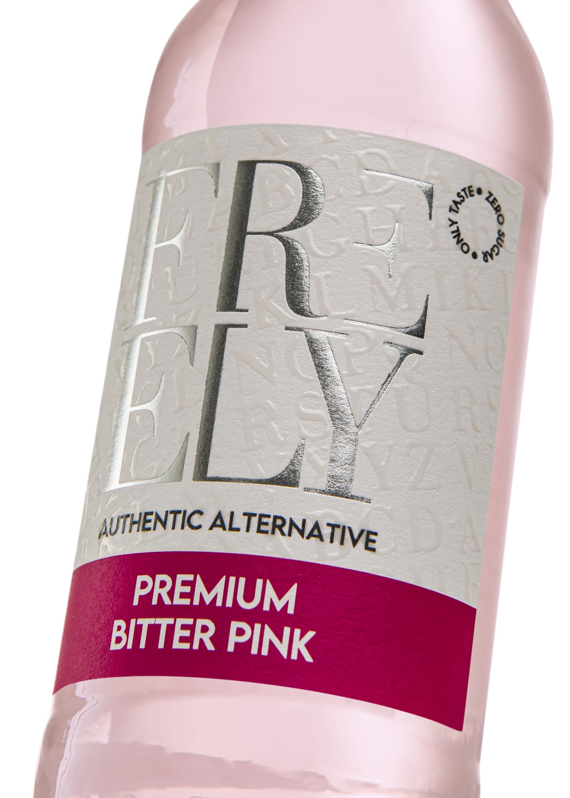 Freely Bitter Pink Analcolico Senza Zucchero – Bevanda Gassata al Pompelmo Rosa, Aperitivo Zero Zuccheri | 24 x 200 ml