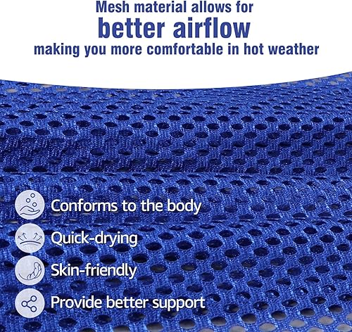 Miniatura 5 de Anyoo Hamaca de camping de tela transpirable con barra esparcidora para colgar hamaca resistente de hasta 450 libras, hamaca portátil con bolsa de