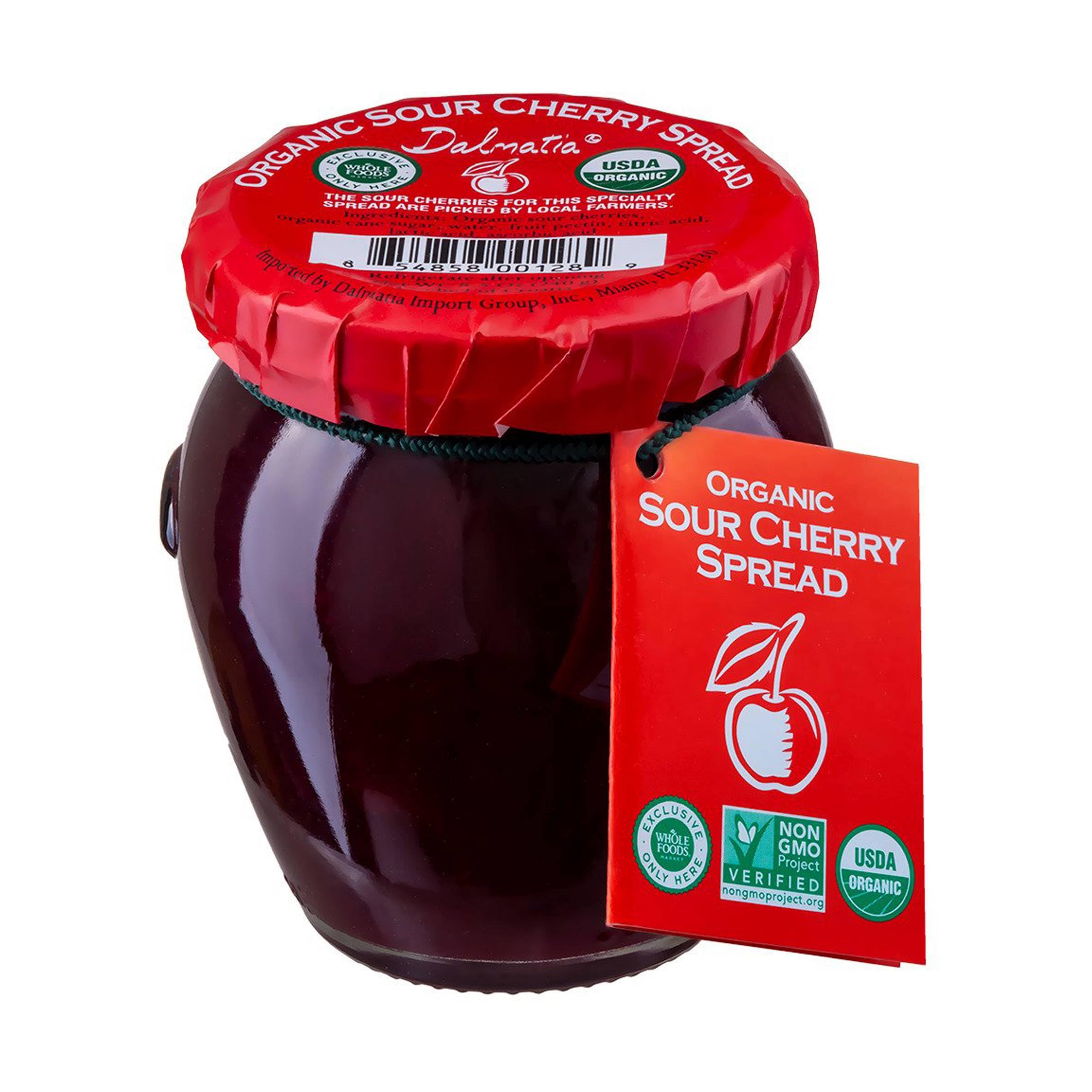 Dalmatia Imports, Organic Sour Cherry Spread, 8.5 Ounce | Grocery