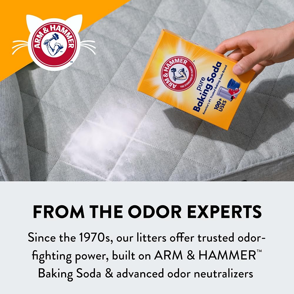 ARM & HAMMER Slide Platinum Easy Clean-Up Clumping Cat Litter, 18 lbs — view 6
