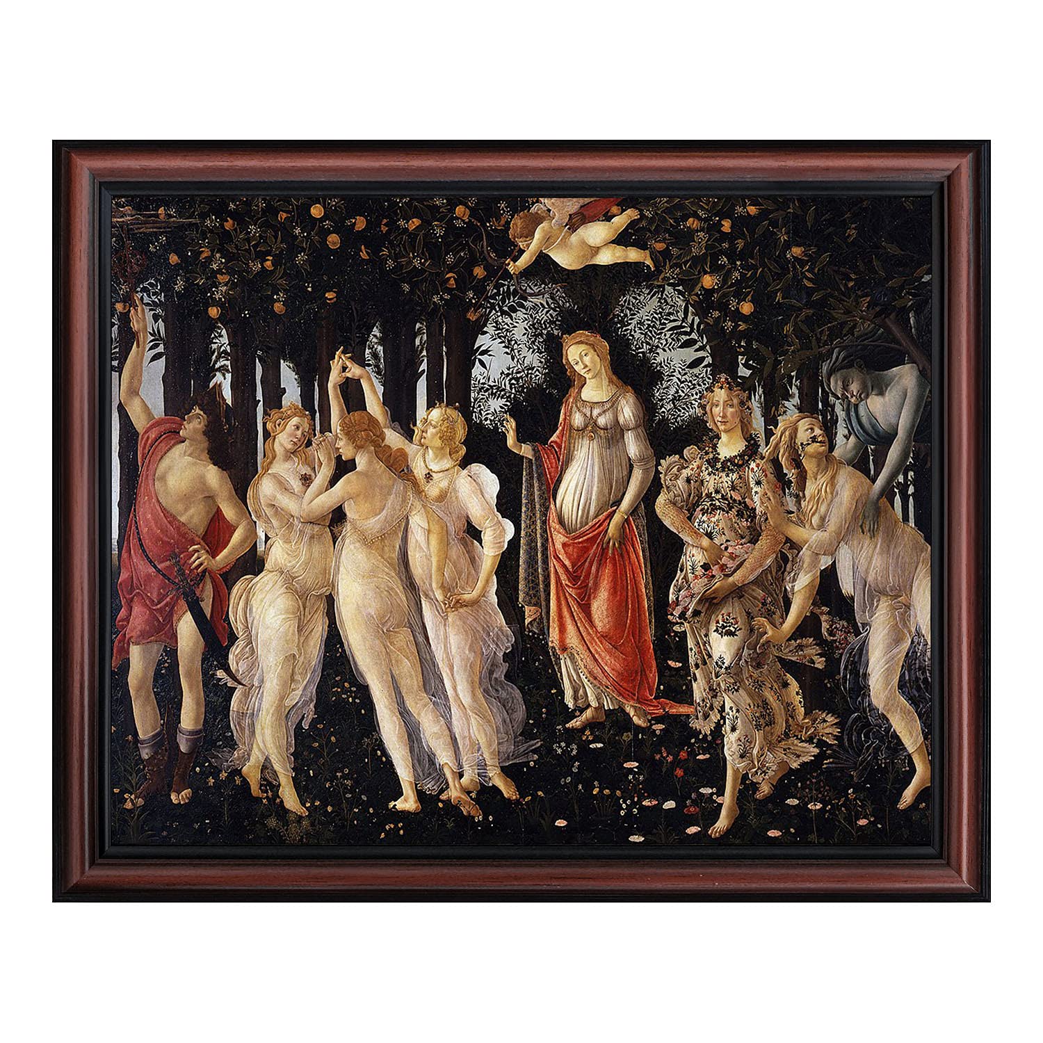 Amazon.com: Crossroads Home Décor La Primavera, Allegory of Spring