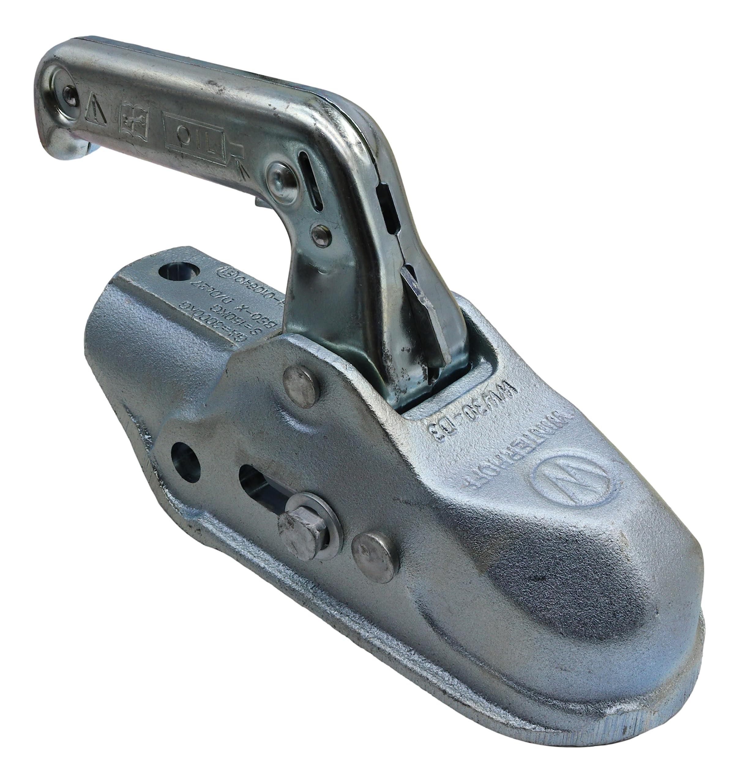 Winterhoff Berndes EM 300 R Kugelkupplung Ausführung B WW30-D3 K12/12 Bohrung 12,5 mm 50/51mm Rundrohr Zugmaul