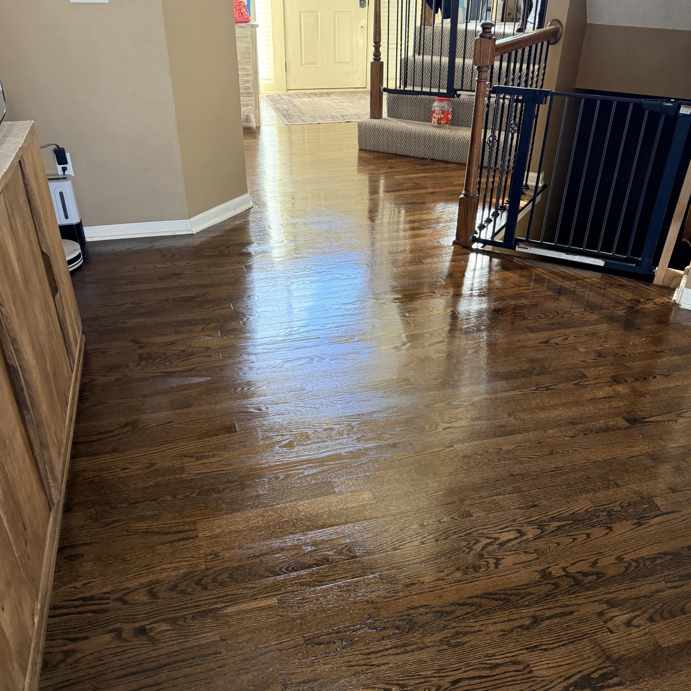 Floor after