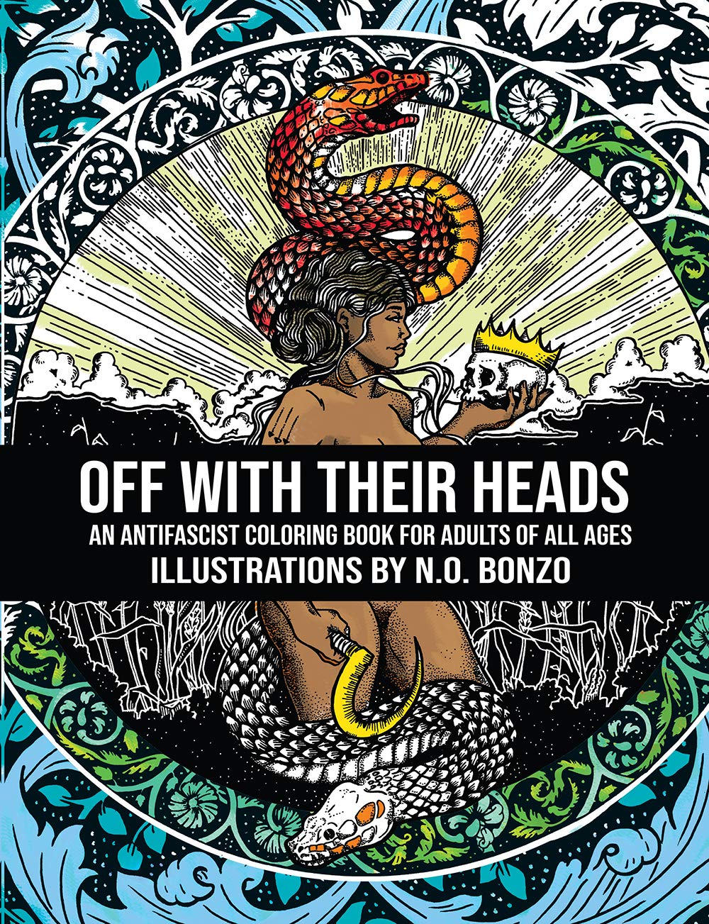 PM Press Off With Their Heads Antifascist Coloring Book