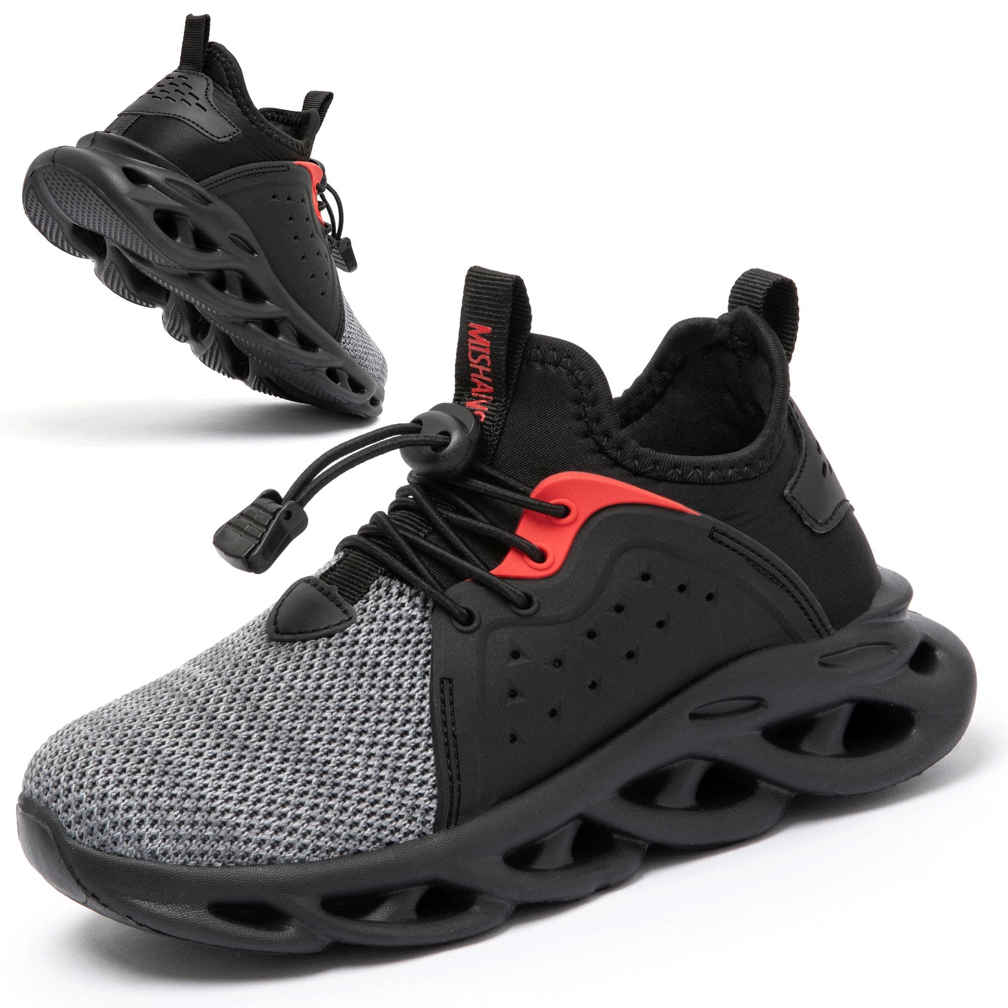 Mishansha Boys Girls Fashion Tennis Sneakers Kids Running Shoes Lightweight Walking Shoes