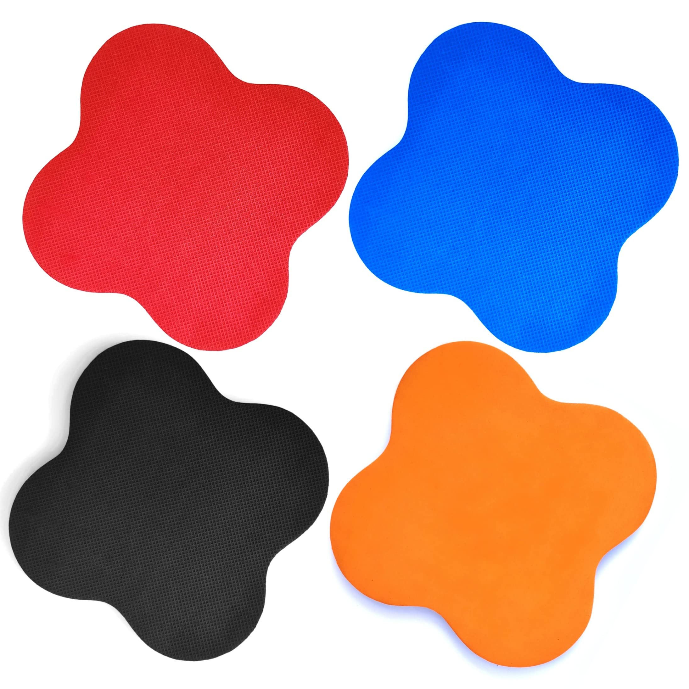 HOMEGALLEY 1 Pc Yoga Knee Pad Cushion, Anti Slip Foam Knee Pad for Joints Pain Relief, Elbows, Wrist Exercises Comfortable Yoga Support Pad, Balance Cushion for Protecting Knees 20x20 Cm (Multicolor)