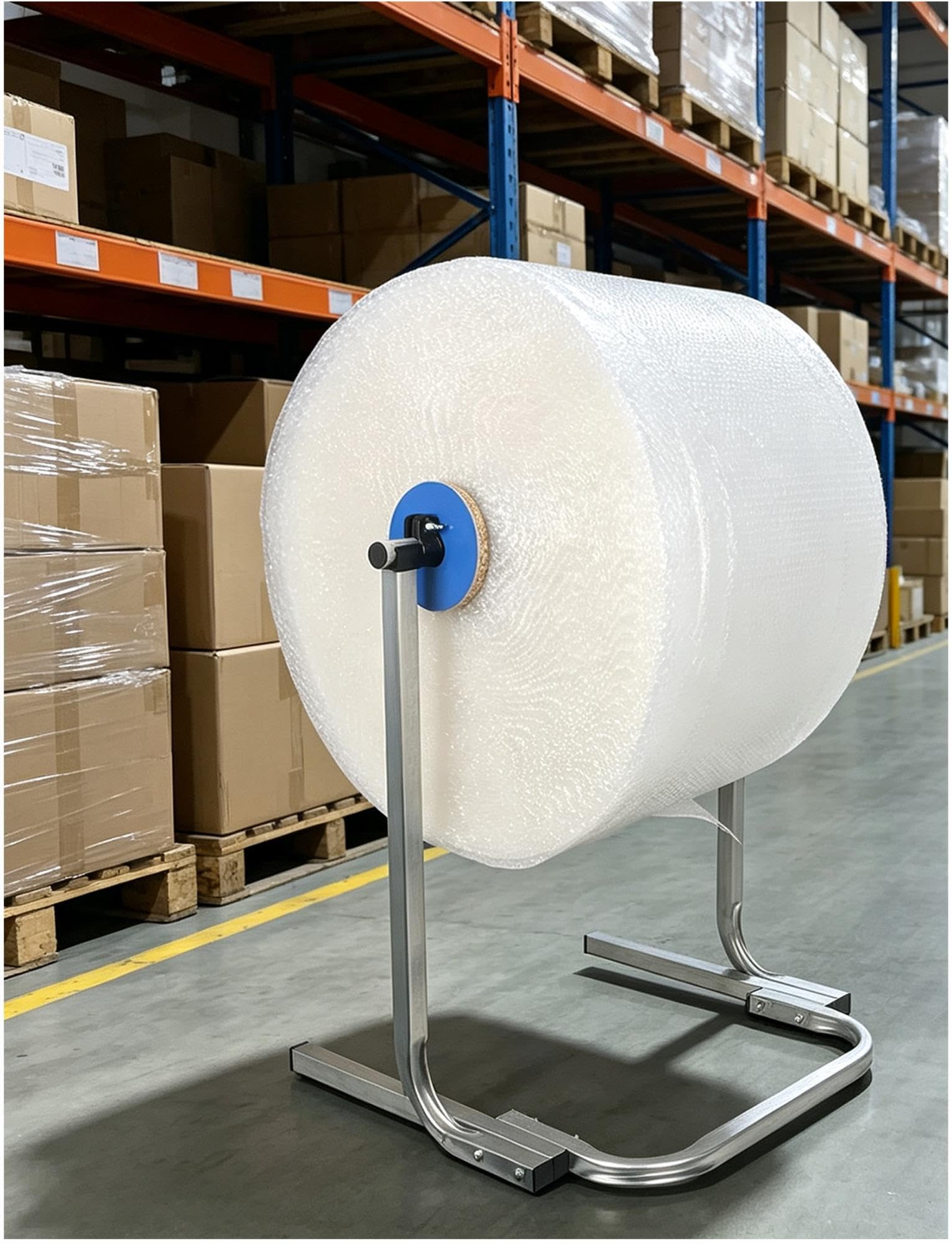Schwerlast-Luftpolsterfolienspender,Rollenhalter,Schaumstofffolien-Ständer