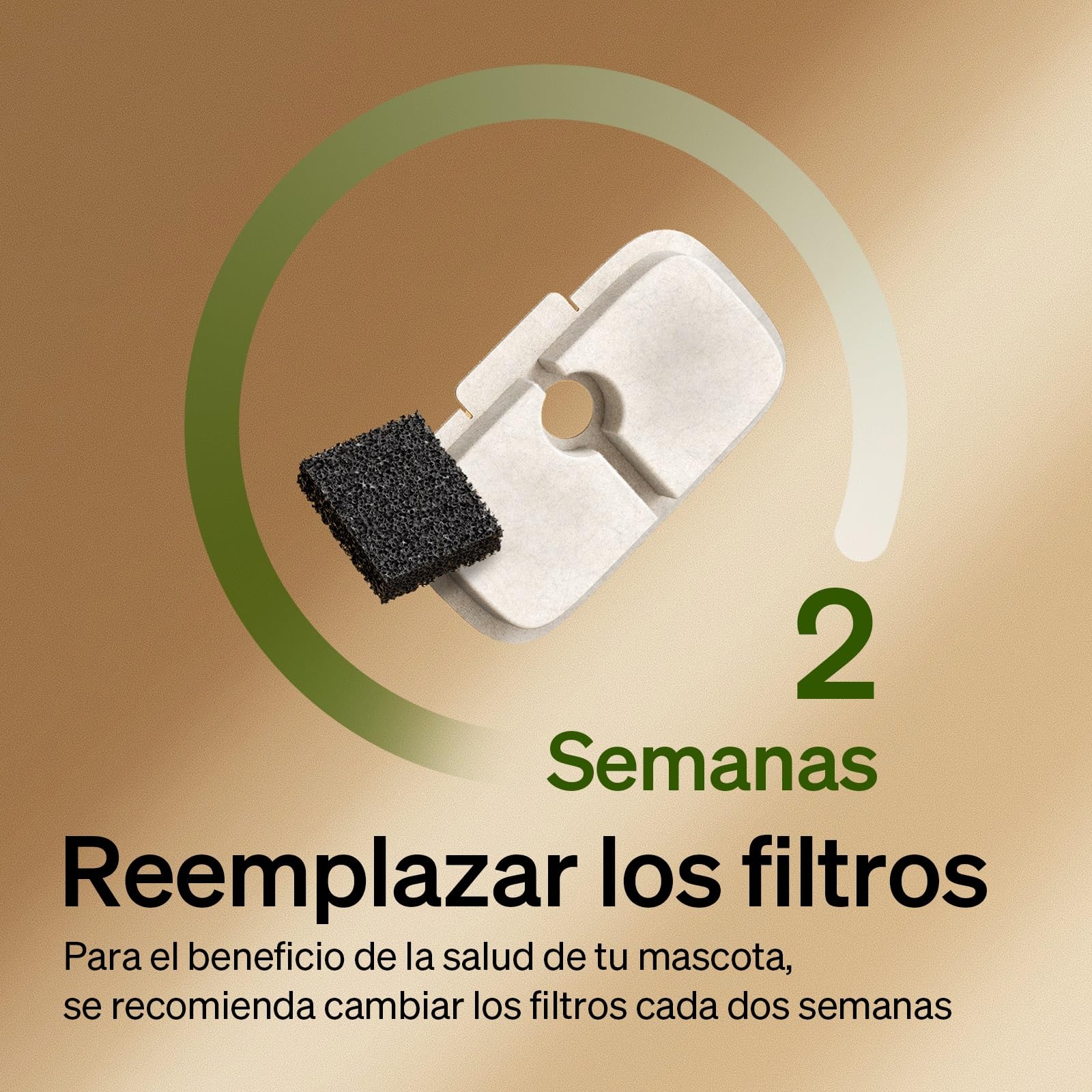 PETLIBRO Filtros para Gatos, 8 Filtros Verticales Compatibles con Dockstream PLWF005, PLWF115, PLWF105，PLWF106，PLWF116