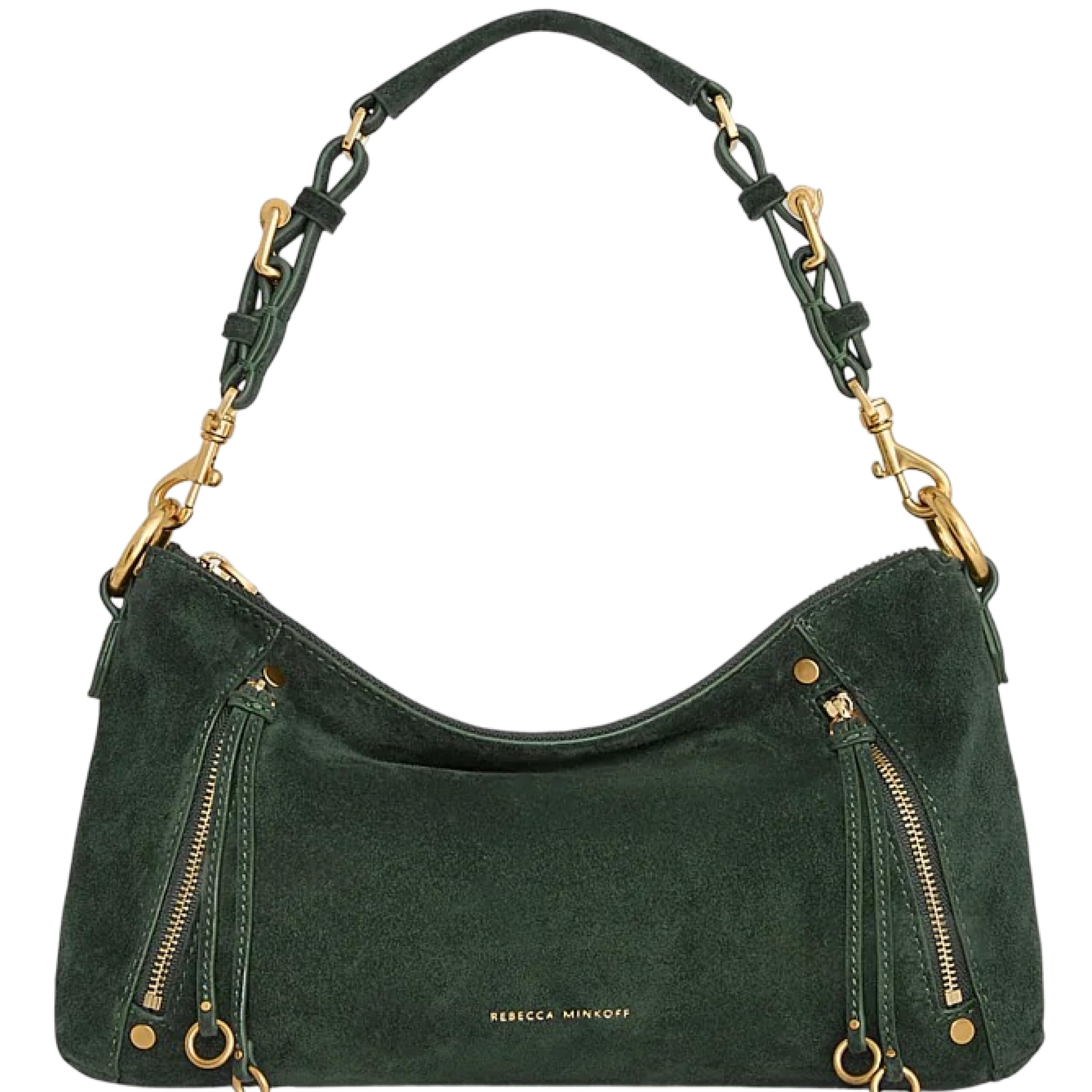 Rivington Small Shoulder Bag, Women's Leather Handbag with Antique Brass Hardware