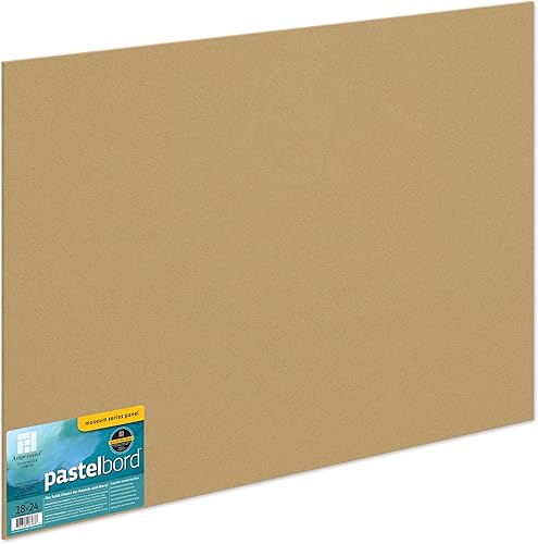 Miniatura 7 de Ampersand Art Supply Panel de pintura pastel: Serie Museo Pastelbord, blanco, perfil plano de 1/8 pulgadas, 9x12