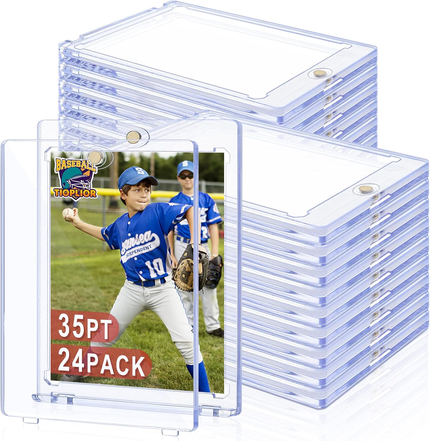 35pt Card Holder for Trading Cards, 24 Pack