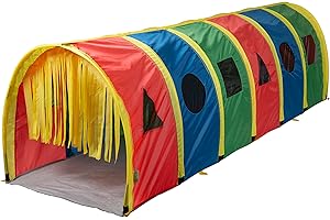 Super Sensory 9-Foot Crawl Play Tunnel for Kids