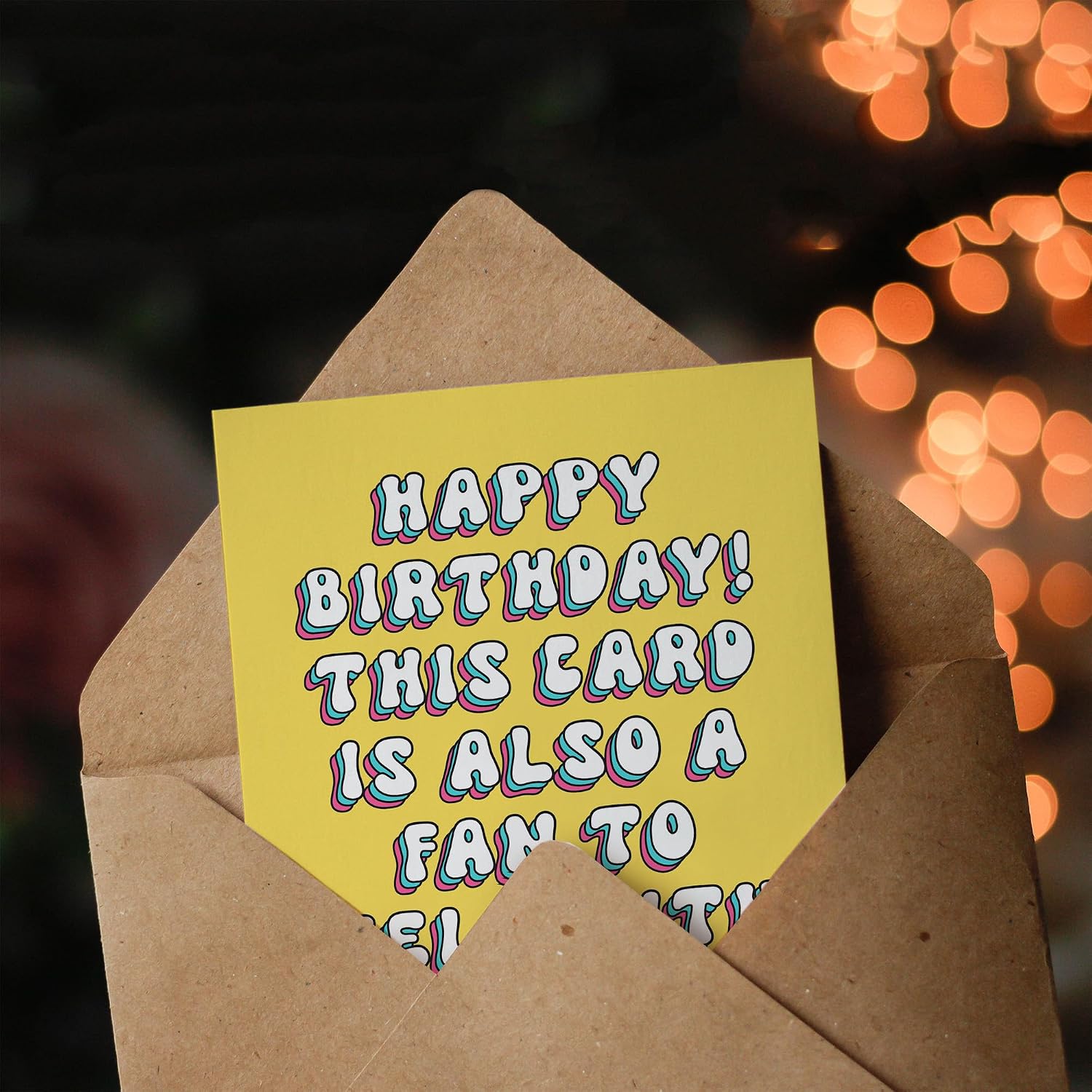 Artery8 Birthday Card Aging Menopause Hot Flashes Fan Fun Funny Humour Joke For Her Gran Sister Niece Daughter Wife Woman Greeting Card